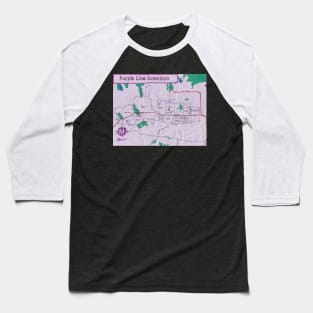 Purple Line Extension Baseball T-Shirt